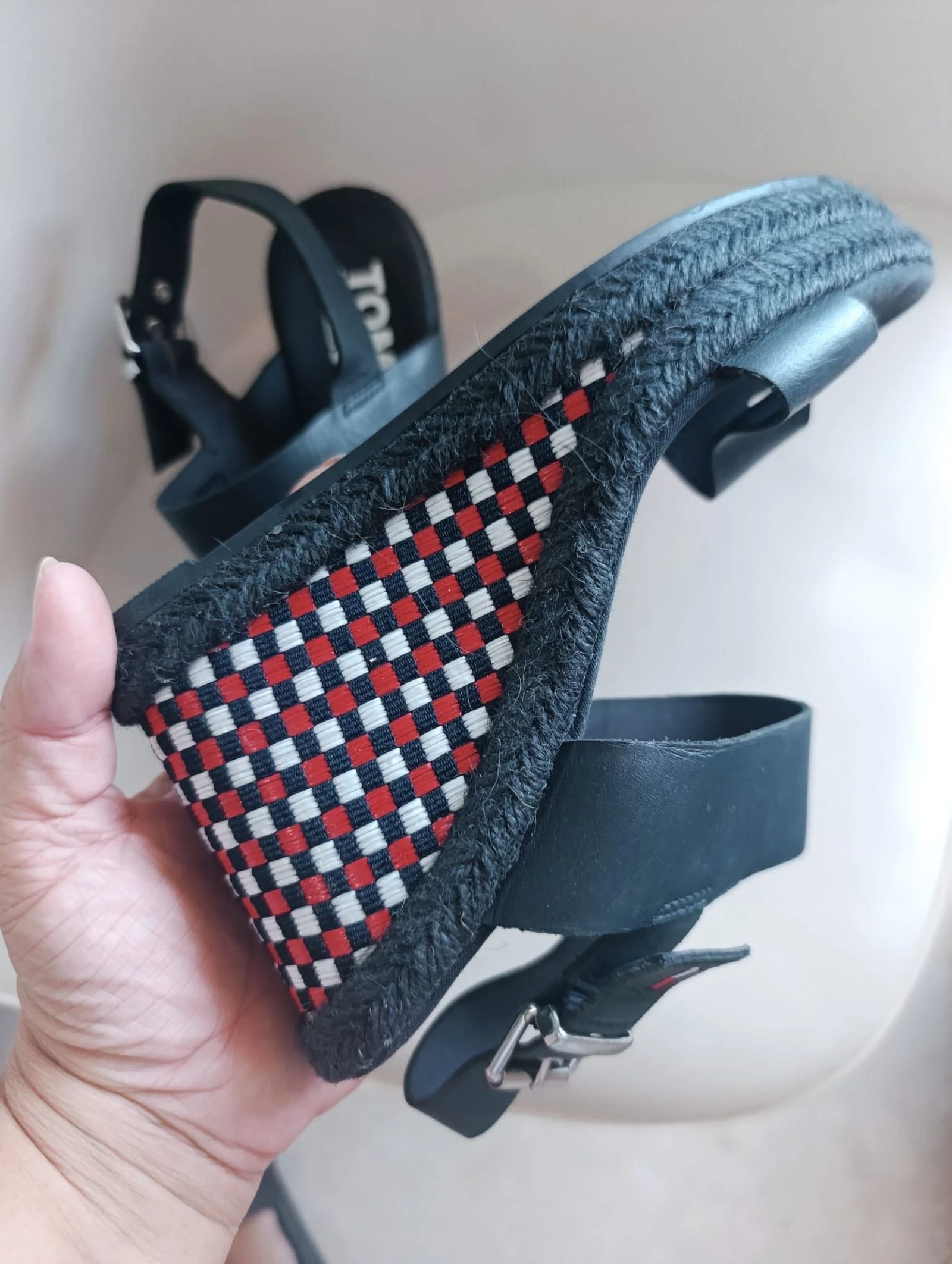 Sandales Tommy Hilfiger en cuir neuves taille 37 – photo 10